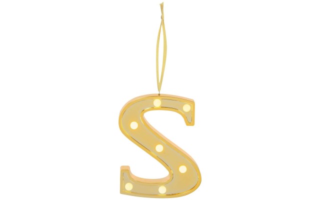  Led Light Up Marquee Initial Ornaments Letters