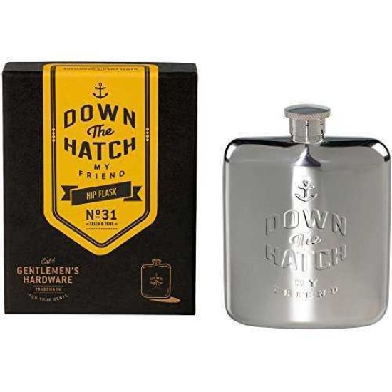  Hip Flask – 6 oz.( COLOR: Stainless Steel )