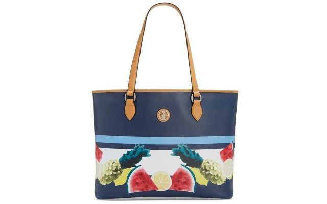  Saffiano Fruit-Print Large Tote – Fruit Print