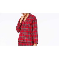 Greendog Family Pajamas Women’s Holiday Plaid Pajama Set,Missing Pants (Brinkley Plaid, S)