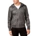  Men’s Hooded Windbreaker (Medium Gray, Medium)