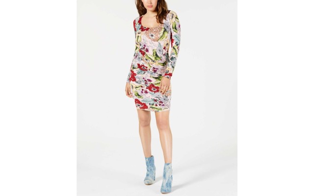  Women's Cierra Floral-Print Dress
