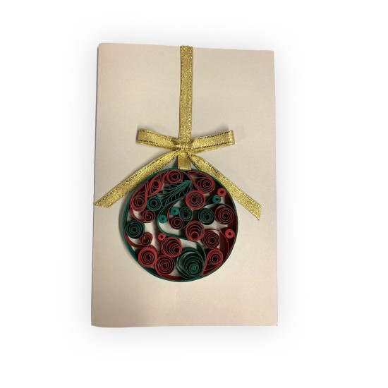 Handmade Christmas Cards Made With Quilling Paper Art – Hand Crafted Unique Greeting Cards for Mother’s Day, Birthdays, Anniversaries