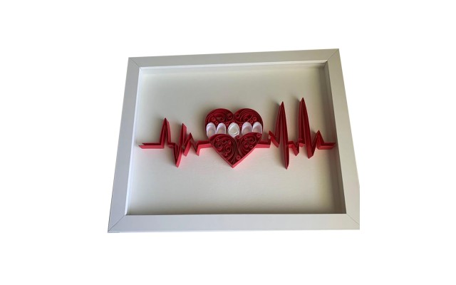 Handmade Frames Christmas Presents Made With Quilling Paper Art – Hand Crafted Unique Gift Frames for Mother’s Day, Birthdays, Anniversaries