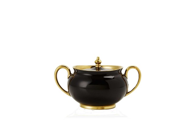  Laque de Chine Sugar Bowl (Black)