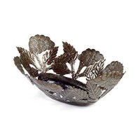 Heart of Haiti 18-in Recycled-Steel Grapes Decorative Bowl