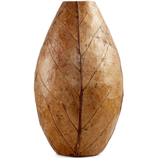 Heart of Haiti Oval Tobacco Leaf Vase