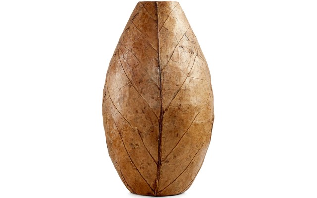 Heart of Haiti Oval Tobacco Leaf Vase