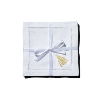 Henry Handwork Mod Tree Cocktail Napkins Set of 4