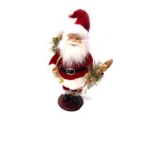 Holiday Lane 18 inch Santa with Christmas Tree Present