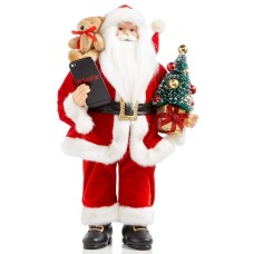Holiday Lane 18 Selfie Santa Figurine