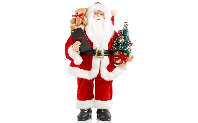  18 Selfie Santa Figurine