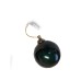  2 Green, 2 Brown Snowball Christmas Tree Ball Ornaments