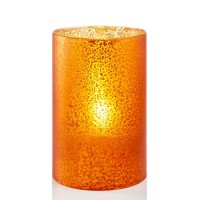 Holiday Lane 4″ X 6″ Led Candle Holder (Orange)