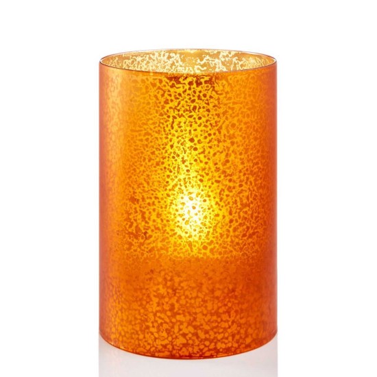  4″ X 6″ Led Candle Holder (Orange)