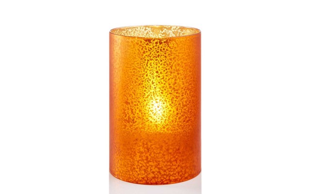  4″ X 6″ Led Candle Holder (Orange)