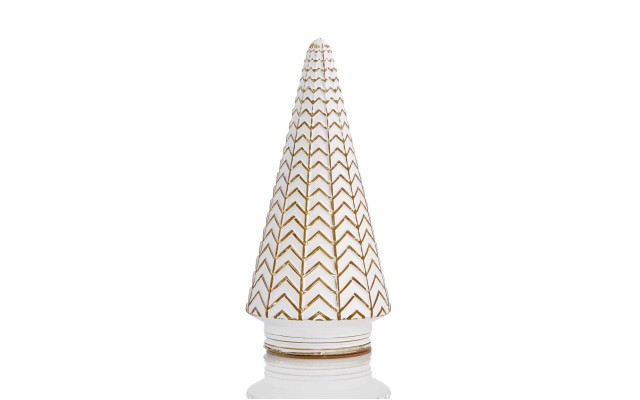  8″ White Tabletop Tree