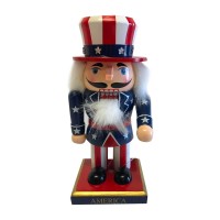Holiday Lane Christmas America Nutcracker, 6.5″