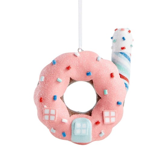  Donut House Ornament