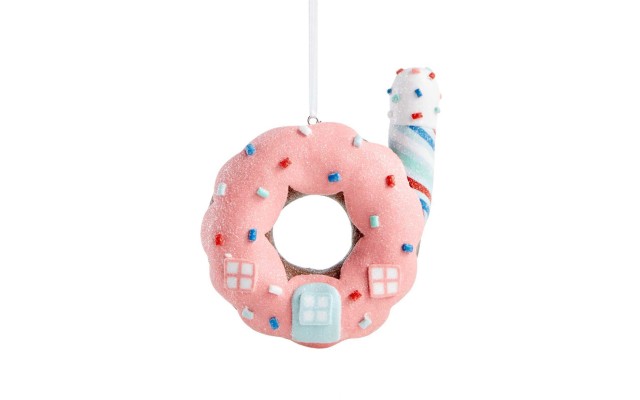 Donut House Ornament