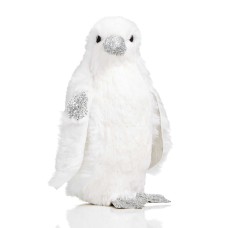 Holiday Lane Glittered Penguin Christmas Décor 10″