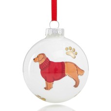 Holiday Lane Golden Retriever Ornament