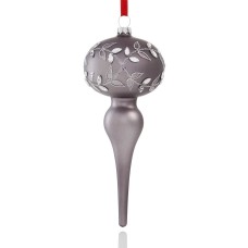 Holiday Lane Gray Finial Ornament