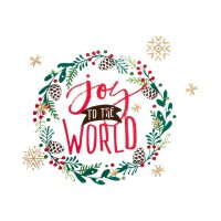 Holiday Lane Joy To The World Wall Decal