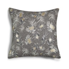 Holiday Lane Pinecone Printed Square Pillow