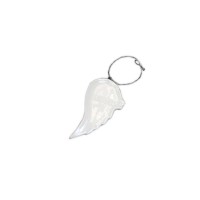 Holiday Lane Porcelain Angel Wing Blessed Heart Tree Ornament