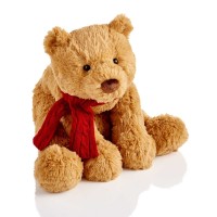 Holiday Lane Quinn 13″ Brown Plush Bear