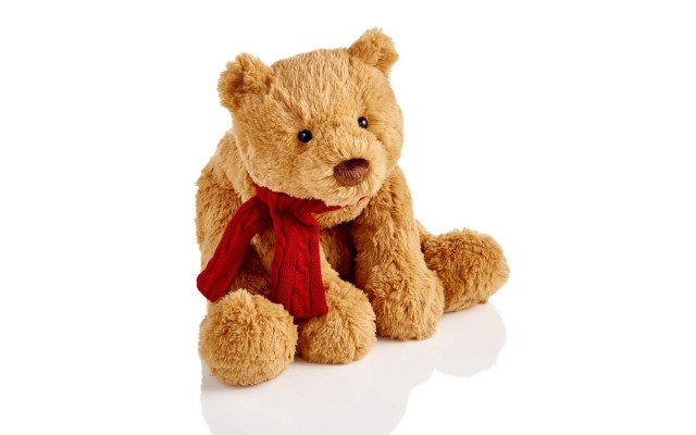  Quinn 13″ Brown Plush Bear