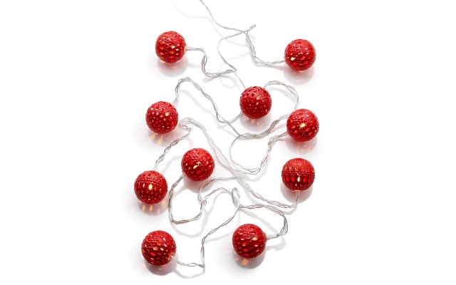  Red Ball Light String