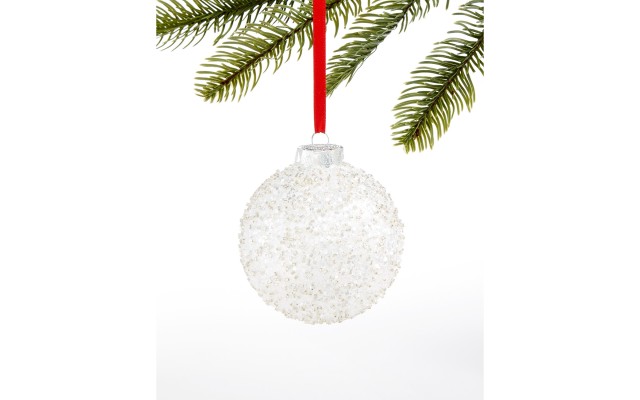  Shine Bright Glitter Ball Ornament
