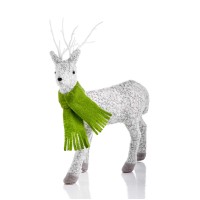 Holiday Lane Standing Deer with Scarf Figurine