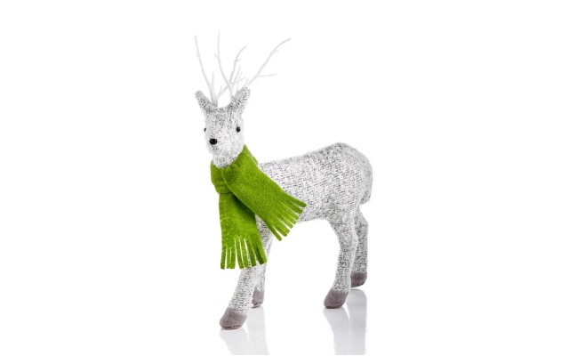  Standing Deer with Scarf Figurine