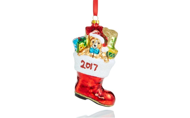 Toy Filled Santa Boot Ornament 2017