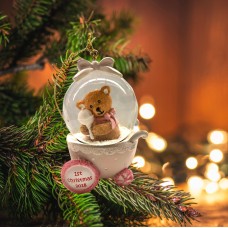 Holiday Lane Water Globe Ornament (1st christmas 2018)