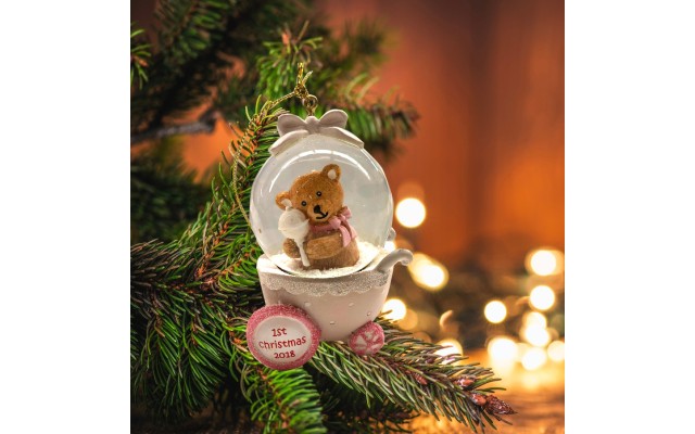  Water Globe Ornament (1st christmas 2018)