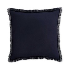 Home Design Studio Fringe Pillow Navy