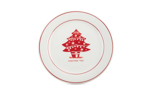  Molly Hatch Snowflake Dessert Plates (8.5