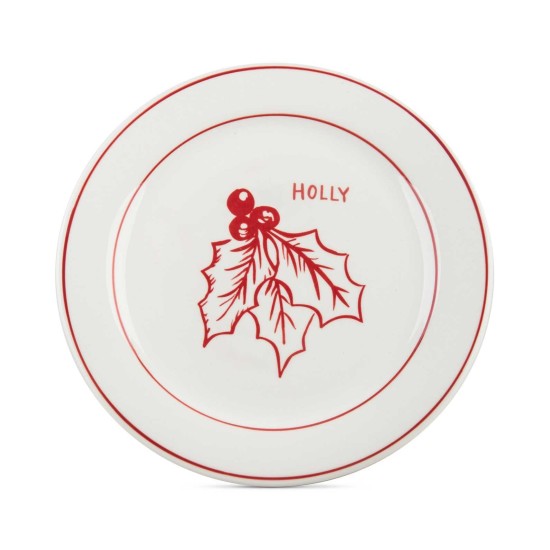  Molly Hatch Snowflake Dessert Plates (8.5