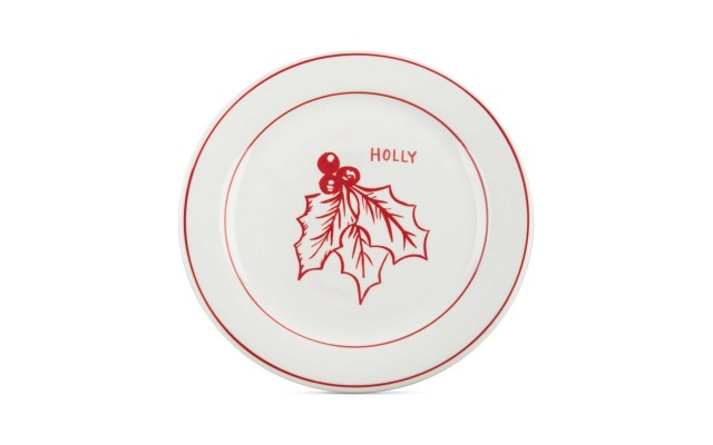  Molly Hatch Snowflake Dessert Plates (8.5