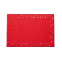 Homewear Elvas Placemat (13″ x 19″, Red)