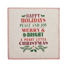 Homewear Holiday Typography Placemat