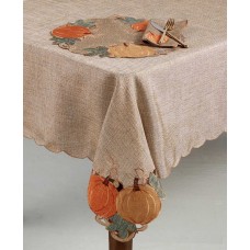 Homewear Pumpkin Gardenia 60″ x 102″ Tablecloth