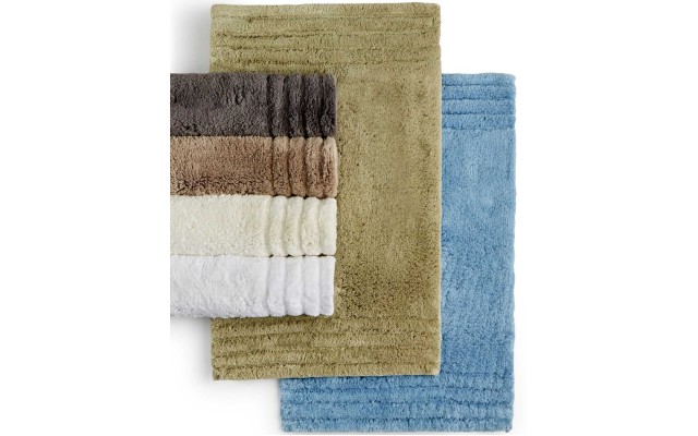  100% cotton 24″ x 60″ Bath Rug (Spa Blue)