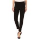  Piped Polished Twill Skimmer Leggings (Black XS)