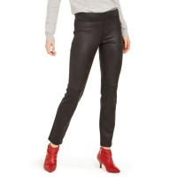 Hue Textured Microsuede Leggings, Black, S