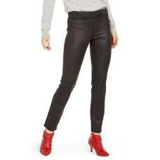 Hue Textured Microsuede Leggings, Black, S
